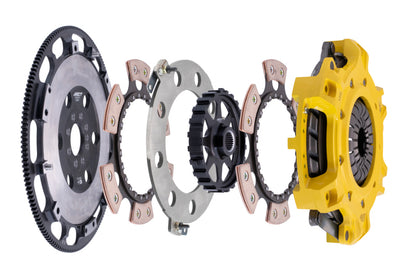 ACT Mod-Twin 10.5 Maxx Xtreme Rigid Race Ceramic Clutch Kit; 26-Spline GM
