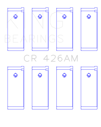 King Engine Bearings Datsun E13/E15/(Size +0.25mm) Connecting Rod Bearing Set