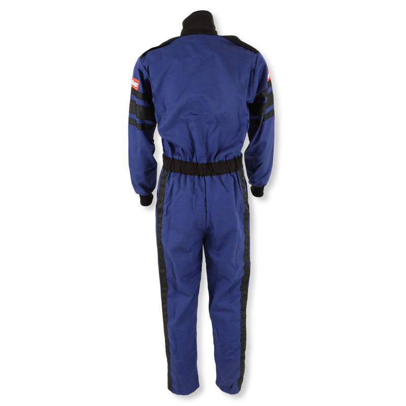 RaceQuip Blue SFI-1 1-L Suit - Medium Tall