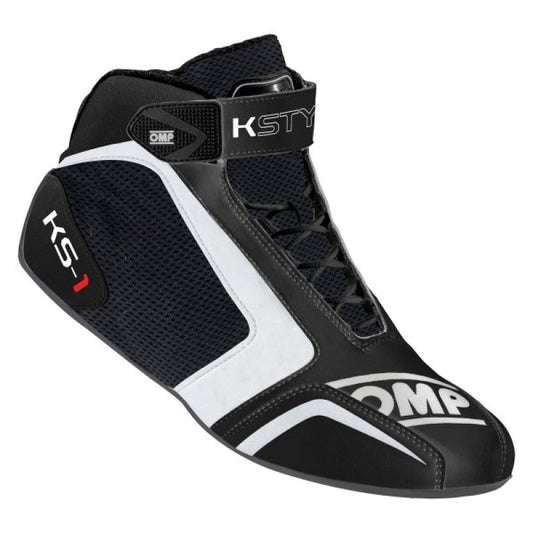 OMP KS-1 Shoes Black/White - Size 42