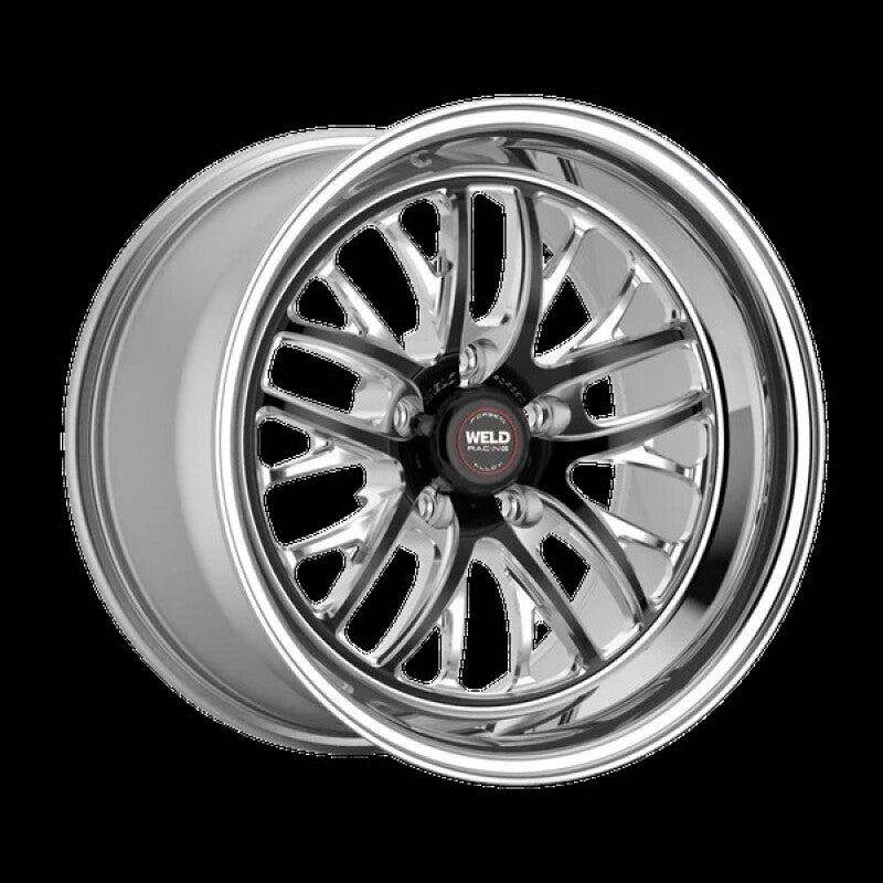 Weld S82 17x8 / 5x4.5in BS / 5.8 (33 ET) 3.18 ID Black Wheel (Medium Pad)