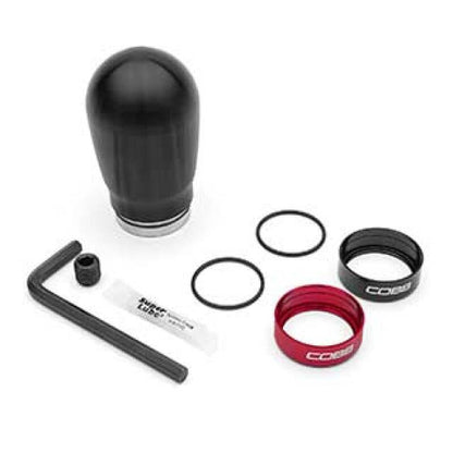 Cobb 12-16 FR-S / 2012+ BRZ / 2017+ GR86 / Focus ST+RS / Fiesta ST Tall Weighted COBB Knob - Black