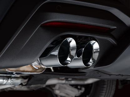 AWE 2024 Ford Mustang GT Fastback S650 RWD SwitchPath Cat-Back Exhaust w/ Quad Chrome Silver Tips