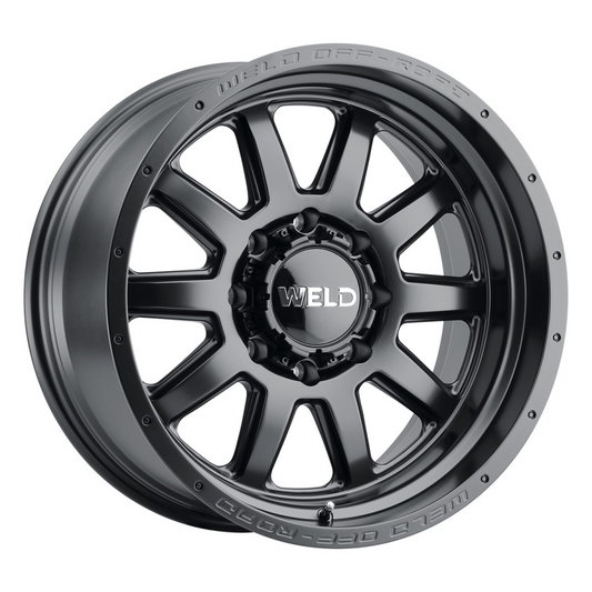 Weld Stealth 20x10 / 8x165.1 / 4.75 BS / 125.1 HB - Satin Black - Non-BL Wheel