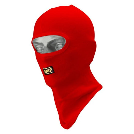 OMP Open Face Balaclava Red