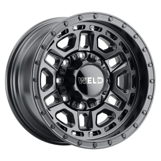 Weld Off-Road Crux 22x12in / 6x135 BP / ET -44 / 106.1mm Bore - Satin Black Wheel