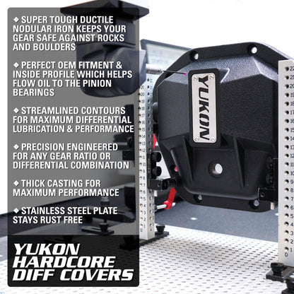 Yukon Gear Hardcore Diff Cover for Dana 80
