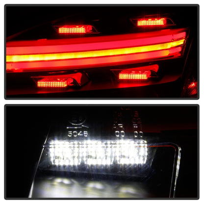 Spyder Porsche 987 Cayman 09-12 / Boxster 09-12 LED Tail Lights - Sequential Signal - Smoke