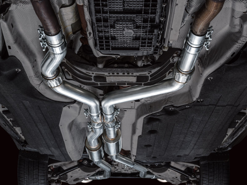 AWE Tuning 20-25 (Only Certain 2026 Models) Ford Explorer ST Touring Ed. Exhaust w/Diamond Blk Tips