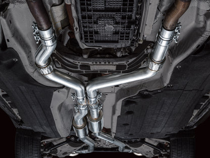 AWE Tuning 20-25 (Only Certain 2026 Models) Ford Explorer ST Touring Ed. Exhaust w/Diamond Blk Tips