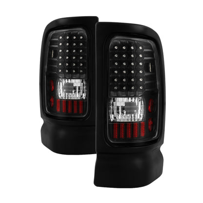 Xtune Dodge Ram 1500 94-01 / Ram 2500/3500 94-02 LED Tail Lights Black ALT-ON-DRAM94-LED-BK