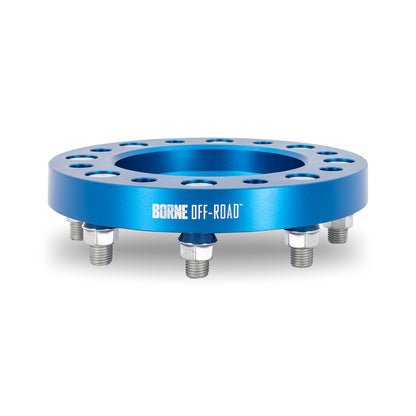 Mishimoto Borne Off-Road Wheel Spacers 8x180 124.1 45 M14 Blue