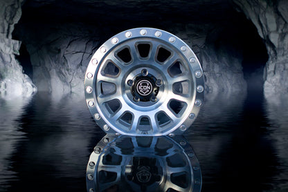 ICON Hulse 17 X 8.5 5 X 150 25mm Offset 5.75in BS Silver Machined