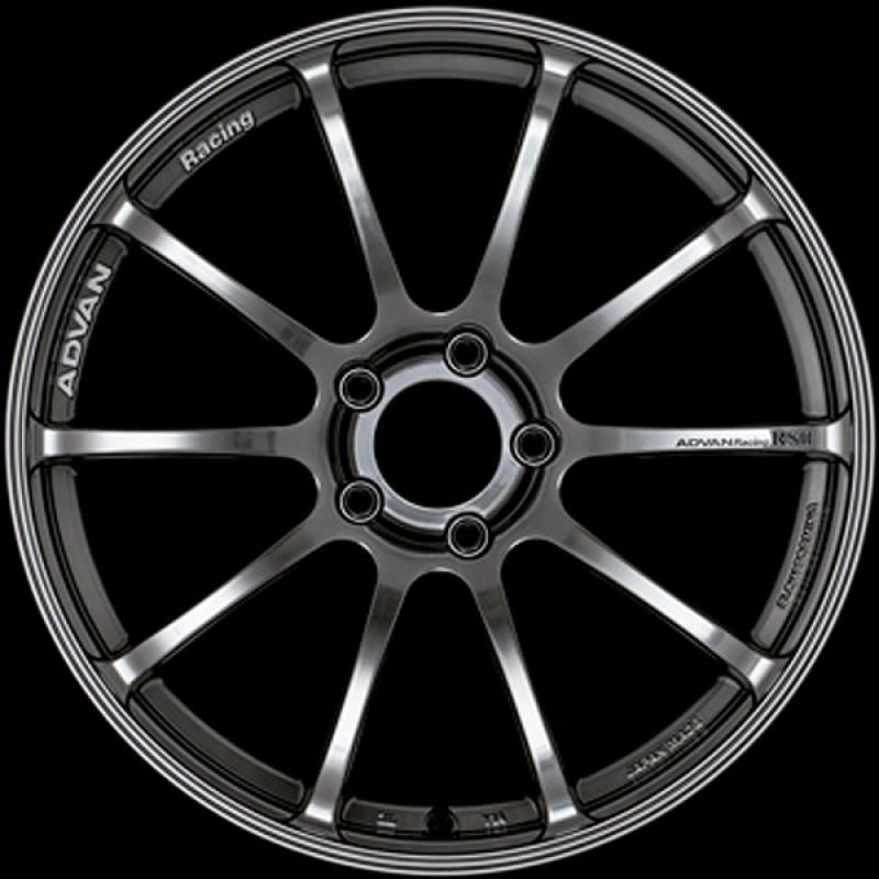 Advan RSII 17x8.0 / +45 Offset / 5x114.3 / 73mm Bore / Hyper Black