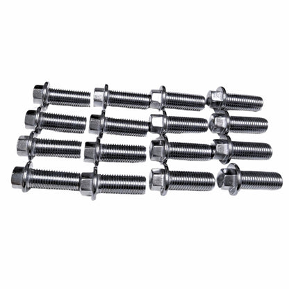 Kooks Ford 5.0L 4V Coyote Engine Header Bolt Kit (Fine Thread) QTY. 16 - M10 - 1.25 x 25mm Bolts
