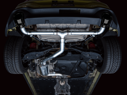 AWE Tuning 2022 VW GTI MK8 Touring Edition Exhaust - Diamond Black Tips