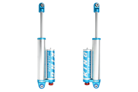 King Shocks 2014+ RAM 3500 4WD Rear 2.5 Dia Remote Reservoir Shock w/Adjusters (Pair)