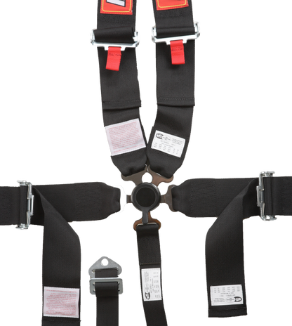 RaceQuip Black SFI CAMLOCK 5pt Dragster U Belt