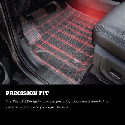 Husky Liners 19-23 Cadillac XT4 Weatherbeater Black Front & 2nd Seat Floor Liners