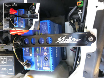 GReddy Garage 89-94 Nissan Skyline GT-R Battery Tie Down R32