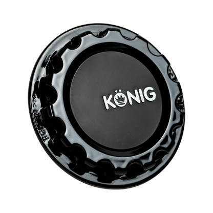 Konig MRK1 Gloss Black Gear Cap w/ Logo