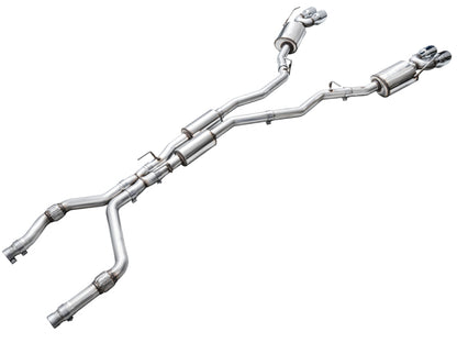 AWE Tuning 20-25 (Only Certain 2026 Models) Ford Explorer ST Touring Ed. Exhaust w/Chrome Silv Tips