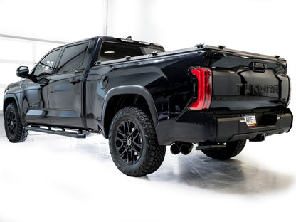 AWE Tuning 0FG Exhaust for 3rd Gen Toyota Tundra - Dual Diamond Black Tips