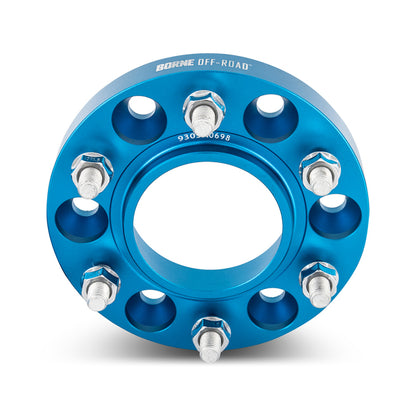 Mishimoto Borne Off-Road Wheel Spacers 5x150 110.1 25 M14 Blue