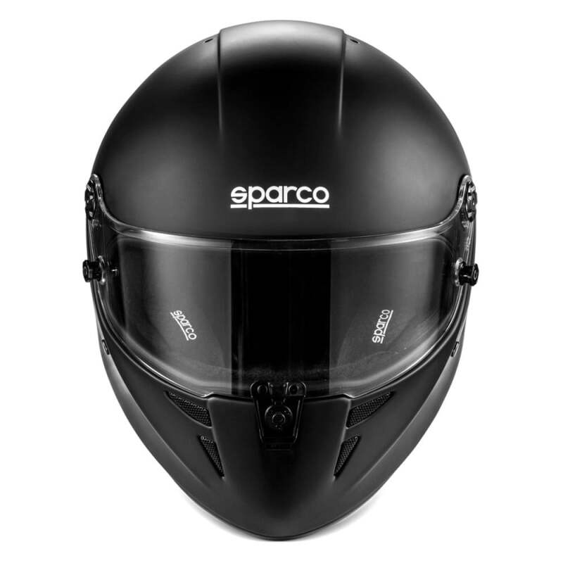 SPARCO Stealth RF Helmet - XX Large - Matte Black/Black