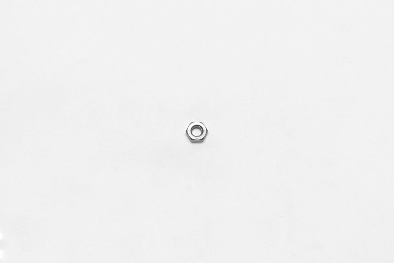 Wilwood nut 1/4-28 hex jam clear zinc