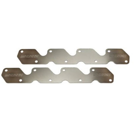 Moroso CFE SBX 4.5in Bore Space Heads Exhaust Block Off Storage Plate - Pair