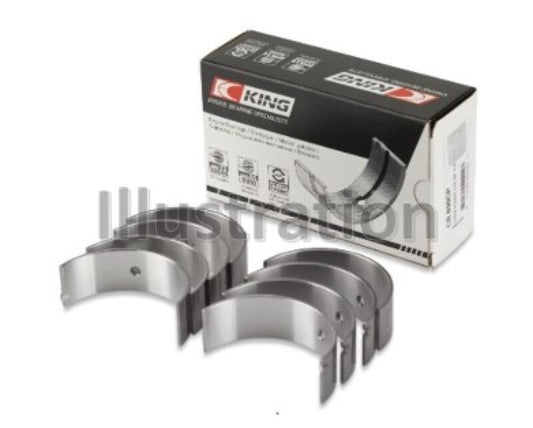 King Engine Bearings General Motors 138Ci 2.3L L40/Ld2 16V (Size +1.0mm) Connecting Rod Bearing Set