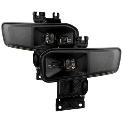 Spyder 23-25 Ford F250/F350/F450/F550 SD OEM LED Fog Lights w/Switch - Clear (FL-FS2023-C)