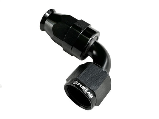 Fuelab PTFE Swivel Hose End Fitting - 90 Degree - 8AN