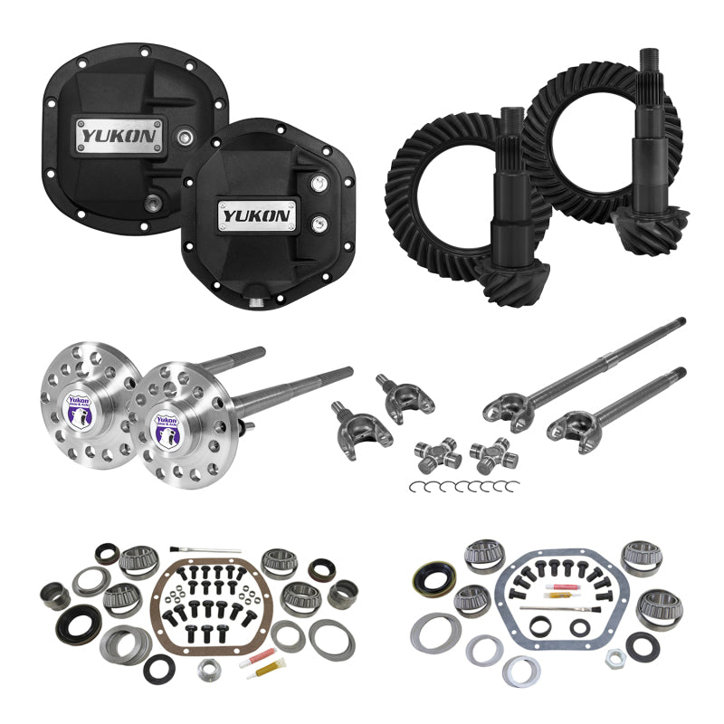 Yukon Gear & Install Kit Stage 4 Package For Jeep JK (Non-Rubicon) in a 4.56 Ratio