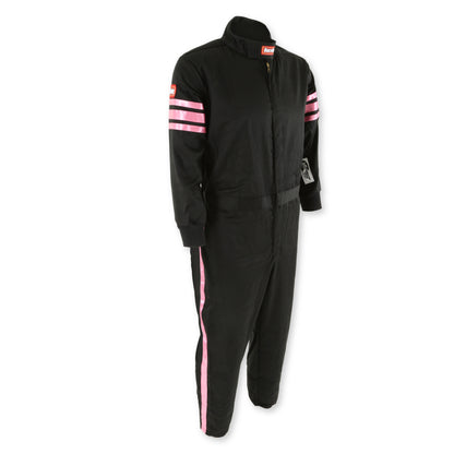 RaceQuip Pink Trim SFI-1 JR. Suit - Kids Large
