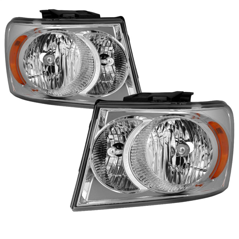 xTune 07-09 Dodge Durango OEM Style Headlights - Chrome (HD-JH-DDU07-AM-C)