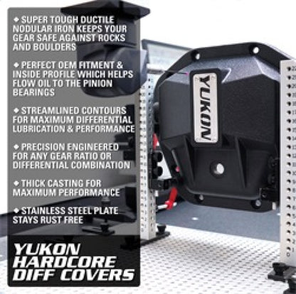 Yukon Gear Hardcore Diff Cover for Dana 80