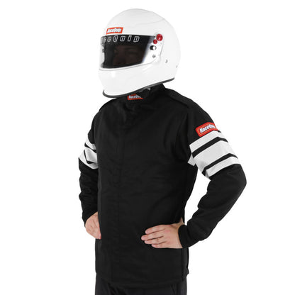 RaceQuip Black SFI-5 Jacket - Medium