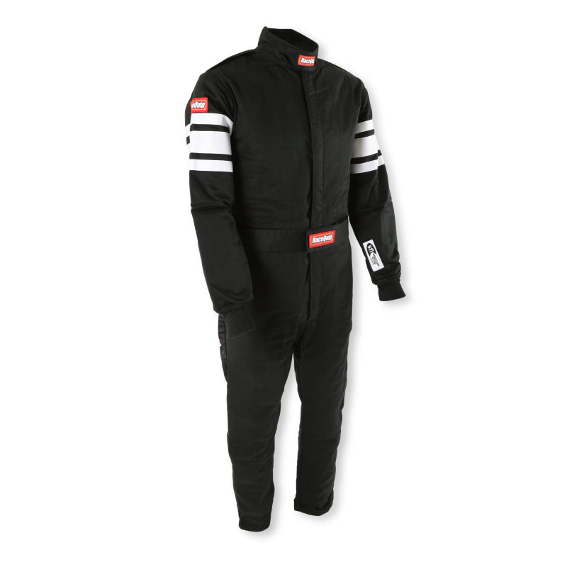 RaceQuip Black SFI-5 Suit - Medium