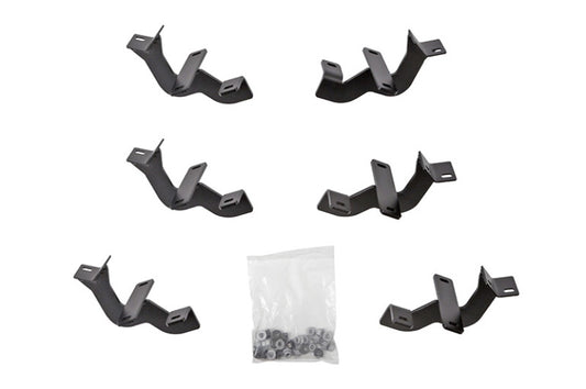 Dee Zee 15-23 Ford F-150/Super Duty Running Board Hex Side Step Bracket Kit