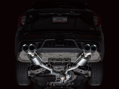 AWE Tuning 20-25 (Only Certain 2026 Models) Ford Explorer ST Touring Ed. Exhaust w/Chrome Silv Tips