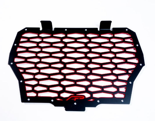 Agency Power Premium Grill Red Polaris RZR XP Turbo 2017-2019 14-18