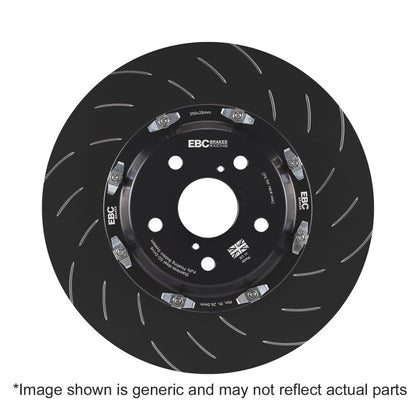EBC Racing 03-12 Aston Martin DB9 355mm 2-Piece SG Racing Front Rotors