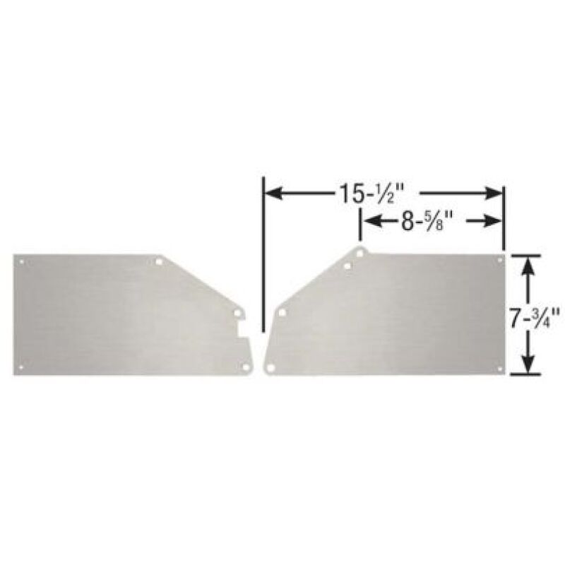 Moroso Ford 4-Valve Modular V8 5.4L Engine 2-Piece Front Motor Plate