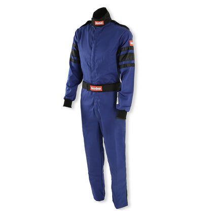 RaceQuip Blue SFI-1 1-L Suit - Medium Tall
