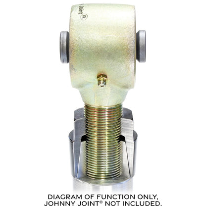 RockJock RockNut Kit Nut and Bung 1in LH Thread