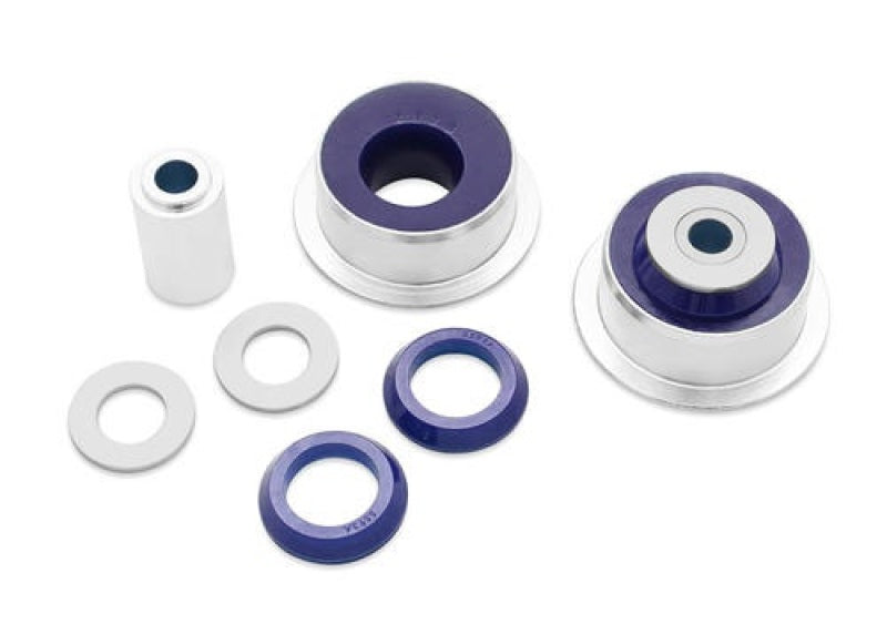 SuperPro VW MQB Front Lower Control Arm Inner Rear Bushing Set - Caster Offset for Alloy Subframe