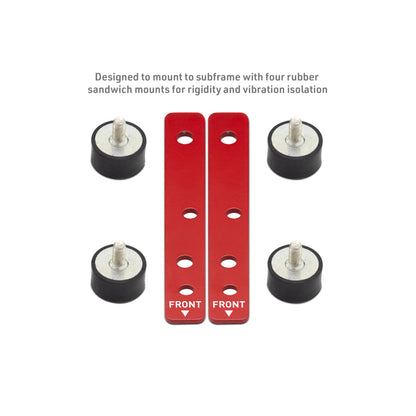 Mishimoto 2024+ Ford Mustang 2.3L EcoBoost Performance Intercooler Kit -  Black/Polished