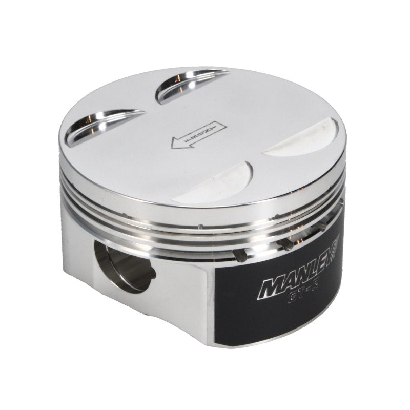 Manley Nissan GTR VR38DETT 99mm Bore 88.4mm Stroke -2cc Dish Turbo Tuff Piston Set w/ Rings